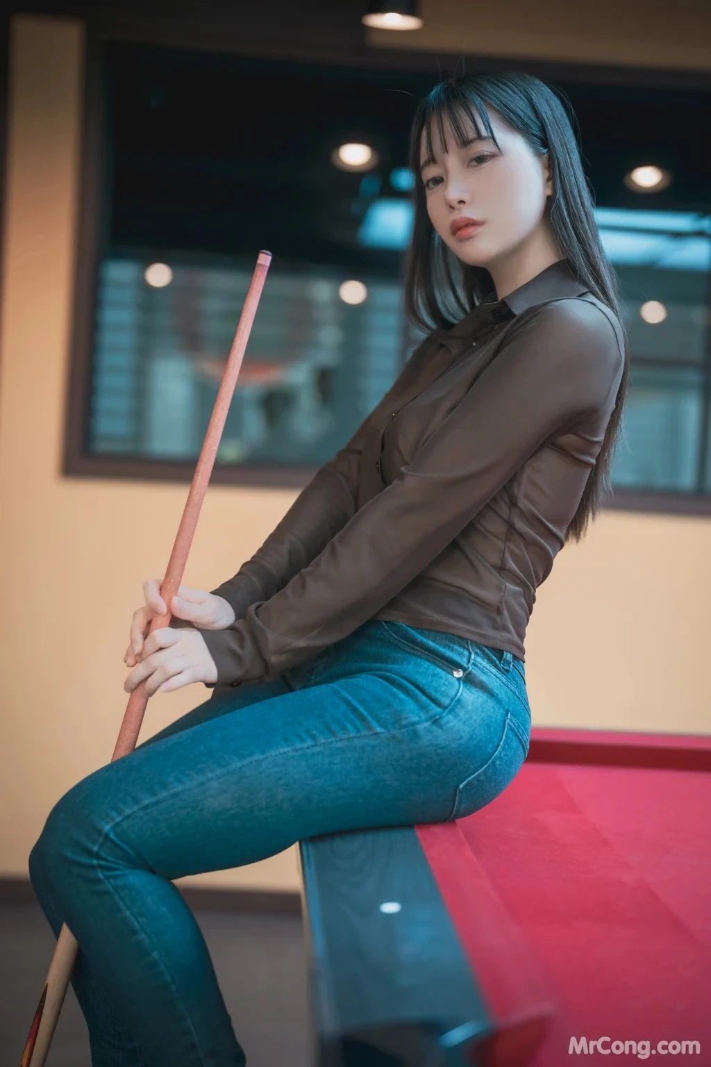 DJAWA Photo - ZziZzi Billiards Girl [48P]