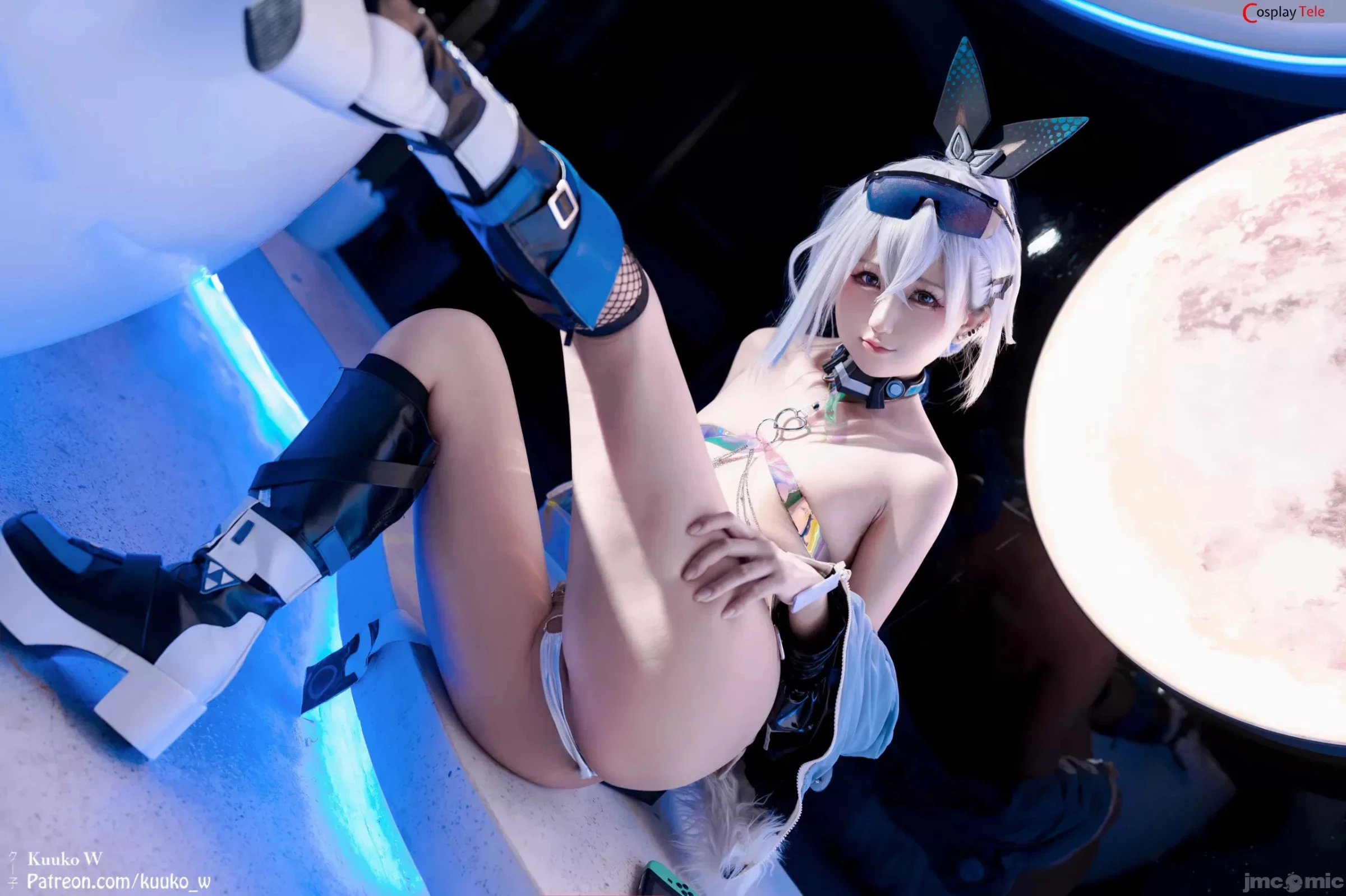 Kuuko W [クー子] cosplay Silver Wolf – HonkaiStar Rail [47P]