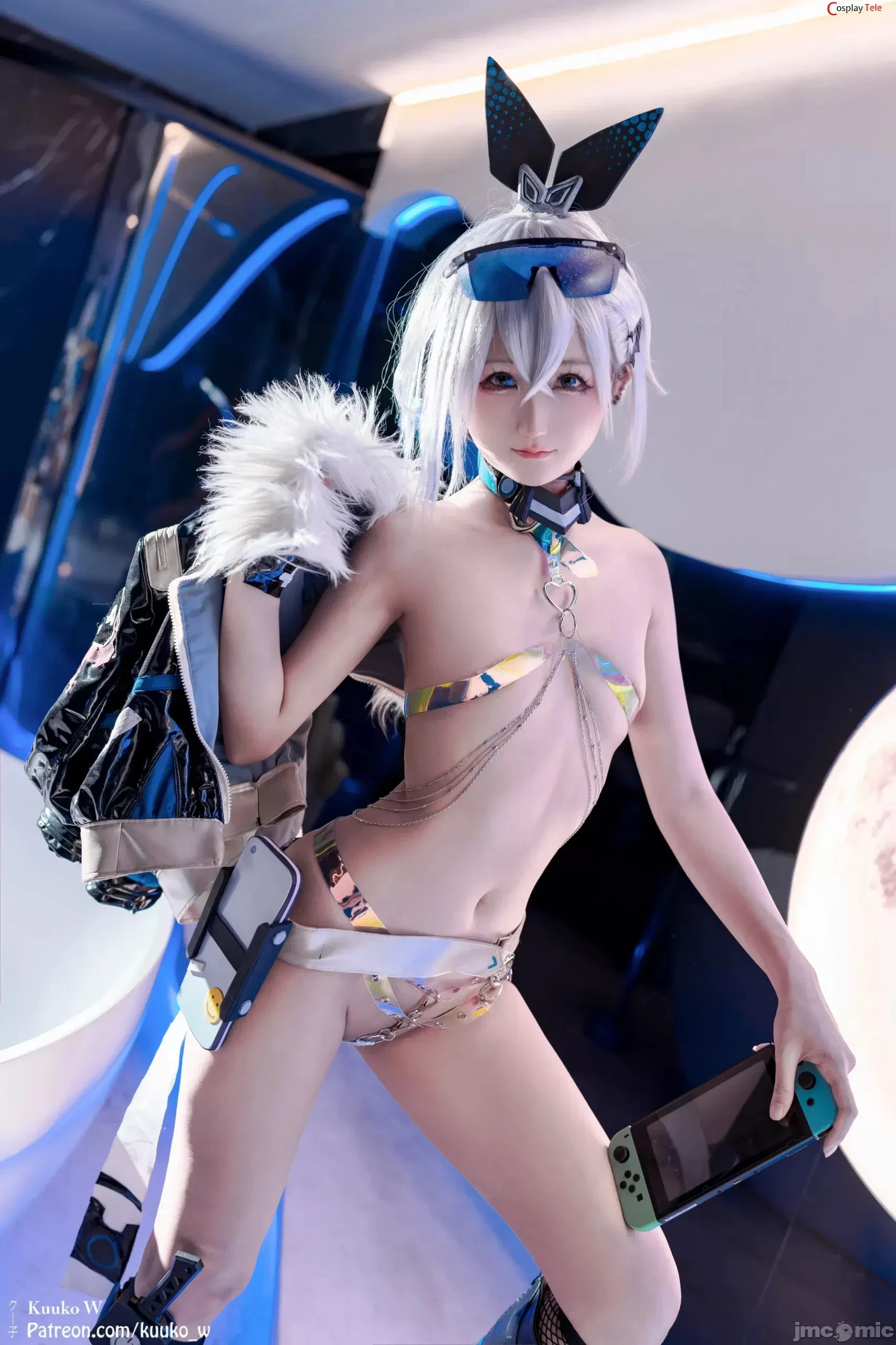 Kuuko W [クー子] cosplay Silver Wolf – HonkaiStar Rail [47P]