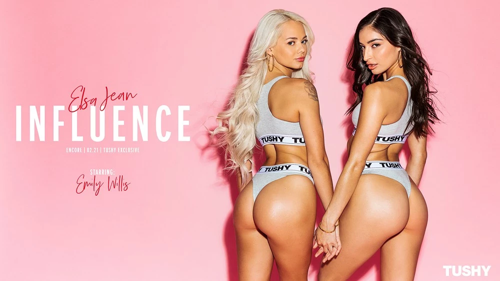 [Tushy] Elsa Jean, Emily Willis - Influence Encore