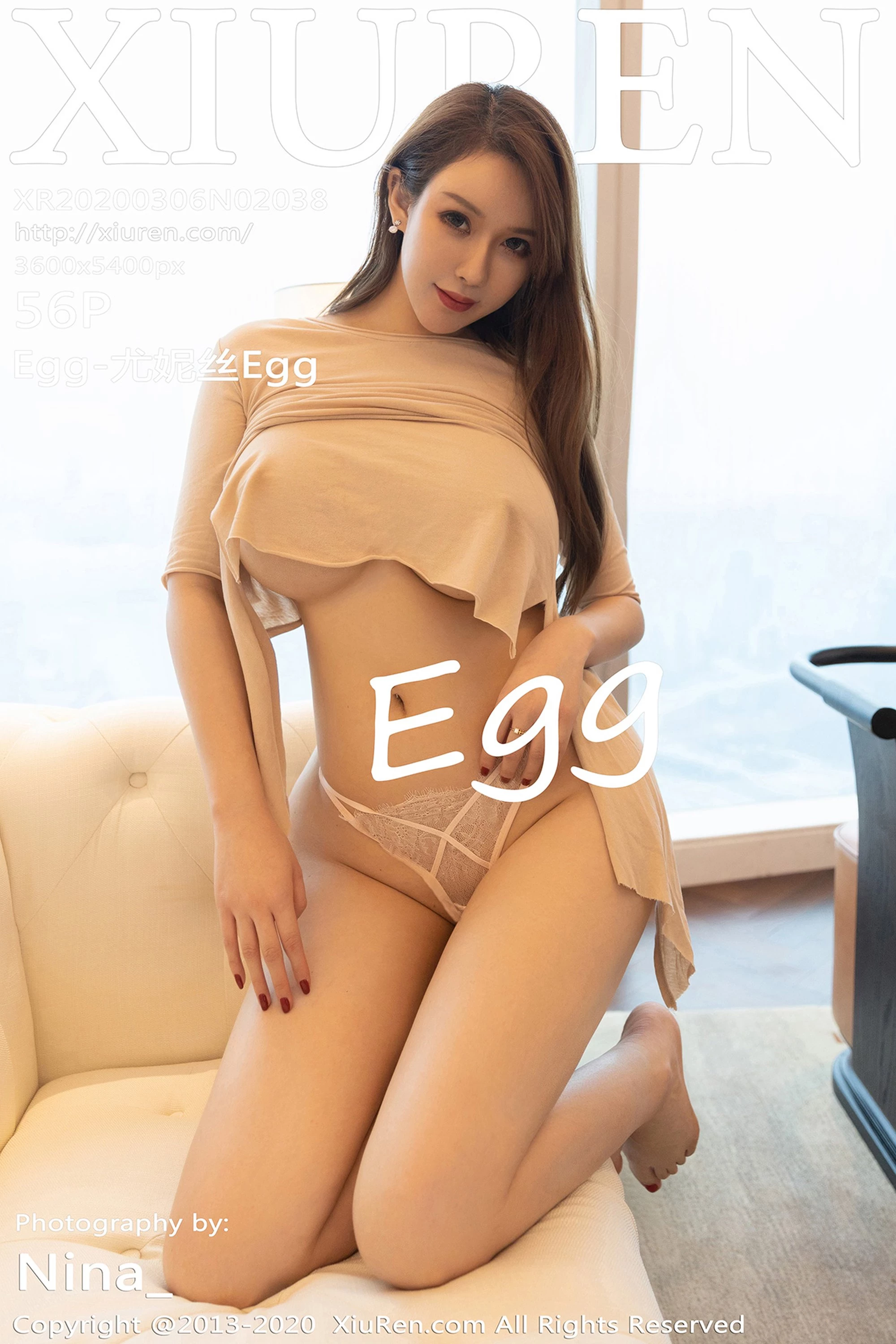 [Xiuren秀人网系列]2020.03.06 No.2038尤妮丝Egg 性感写真[57P]