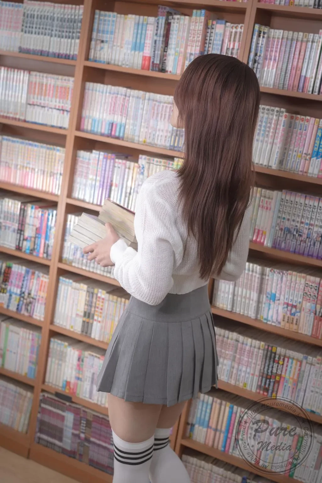 Pure Media Vol.273： Yeha [예하] – Dreaming With Library Girl [201 photos]