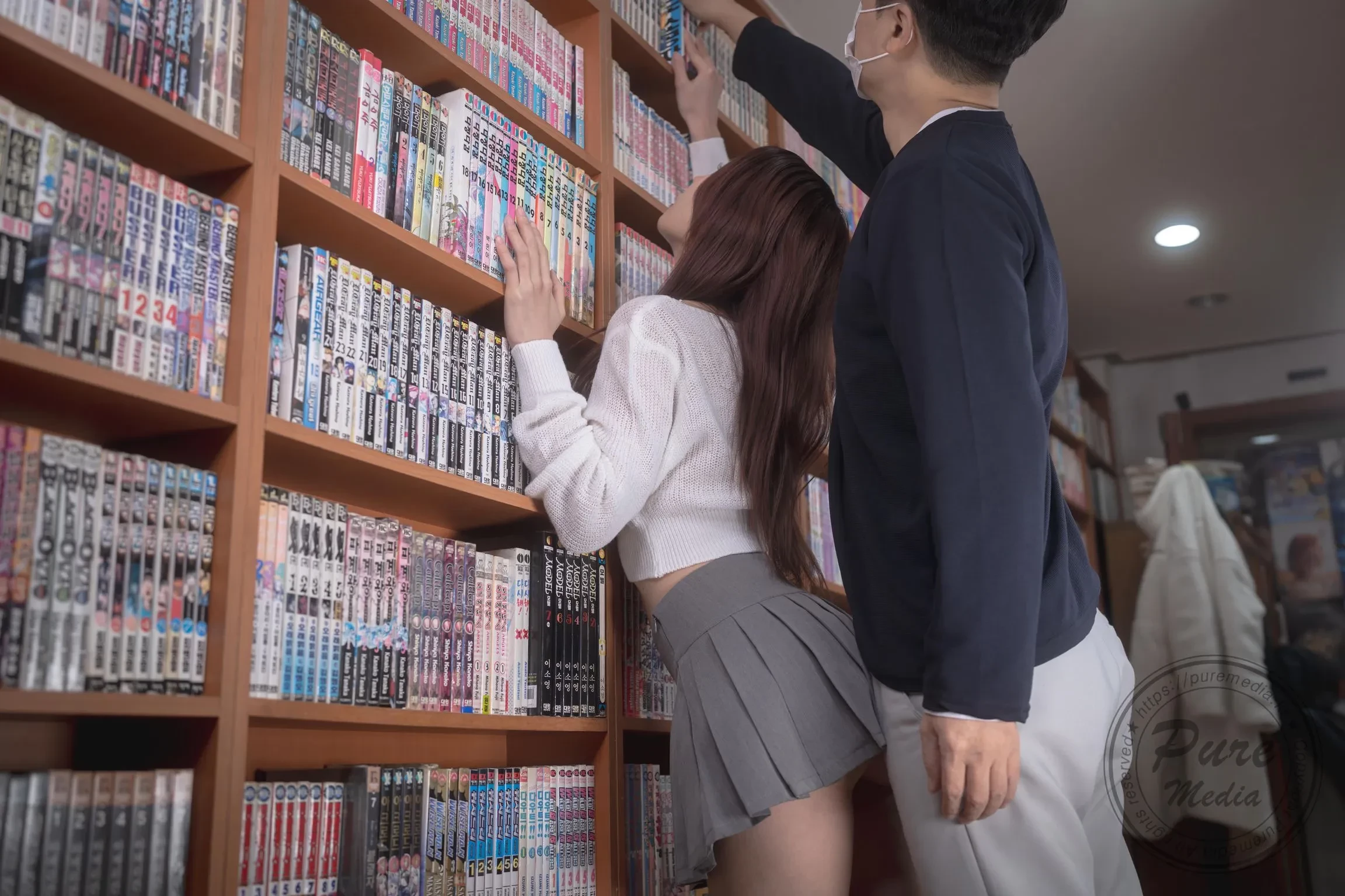 Pure Media Vol.273： Yeha [예하] – Dreaming With Library Girl [201 photos]