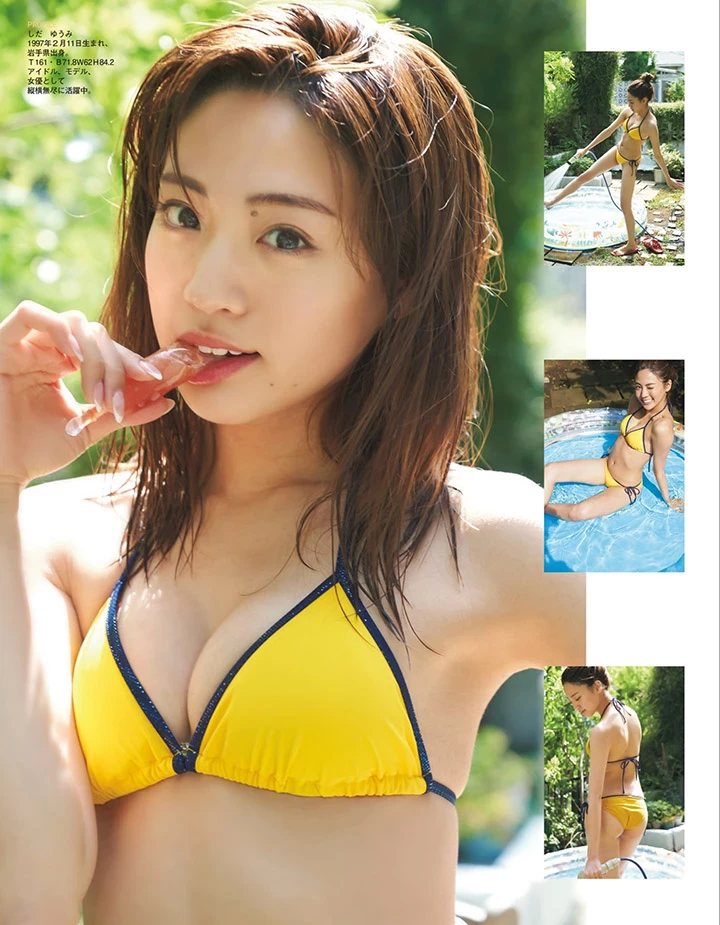 2019年7月25日[写真]志田友美以无敌修长美腿在偶像模特儿写真三方面同时发展 [38P,片]