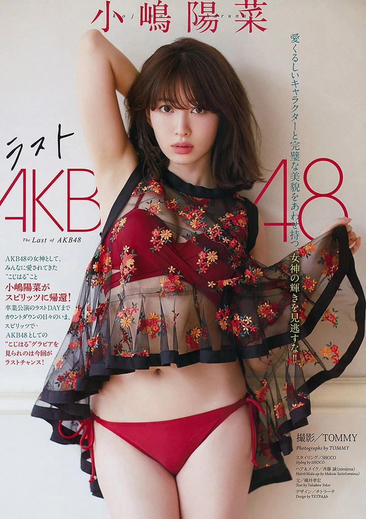 2017年4月11日[写真]小嶋阳菜于AKB48毕业前发放最后性感写真永久保存 [22P]