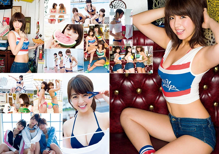 2016年6月30日 [写真]浅川梨奈久松郁实大川蓝召开“巨乳高峰会” [20P,有片]