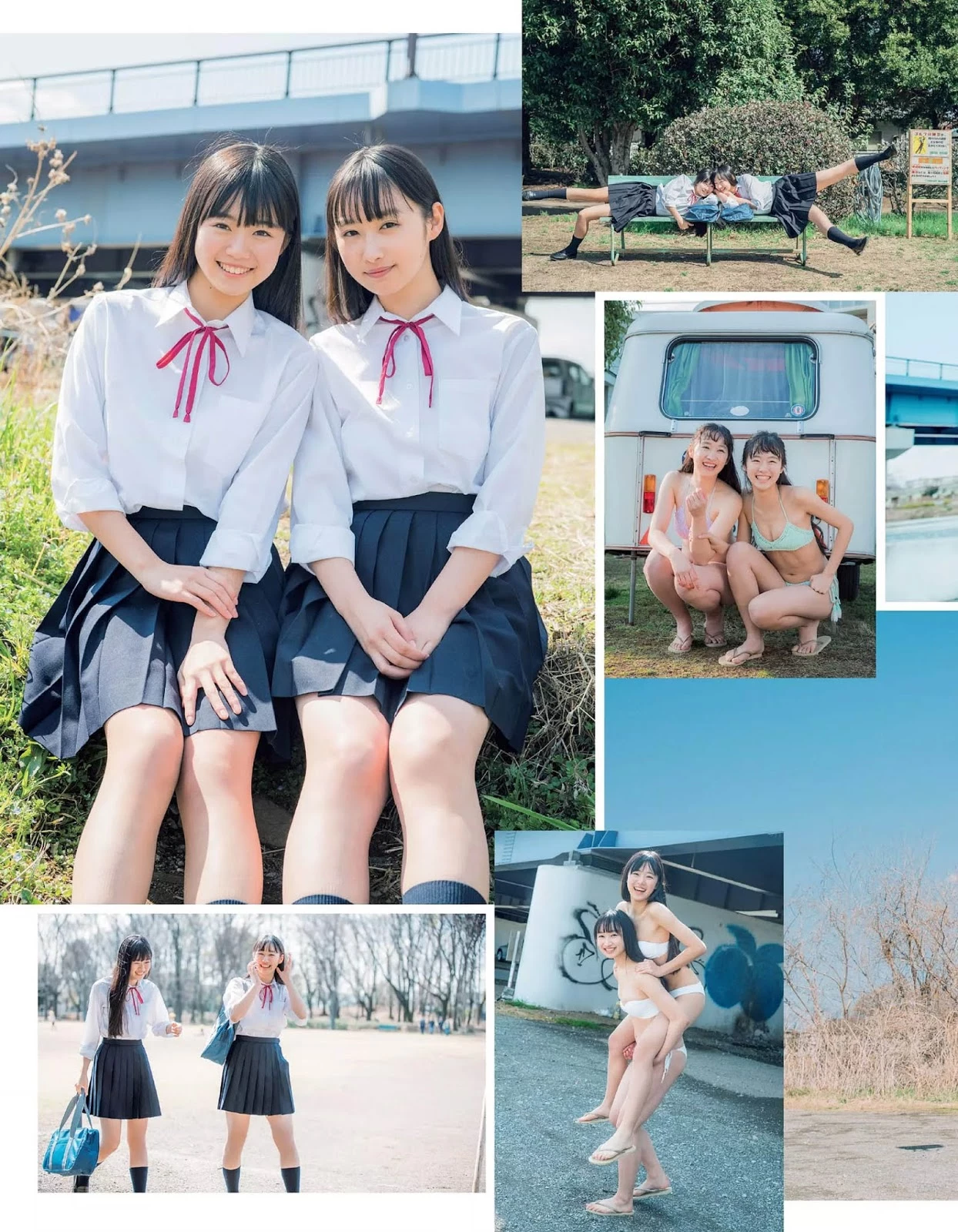 ぴーぴる & れーゆる, Weekly Playboy 2019 No.15 [周刊プレイボーイ 2019年15号]