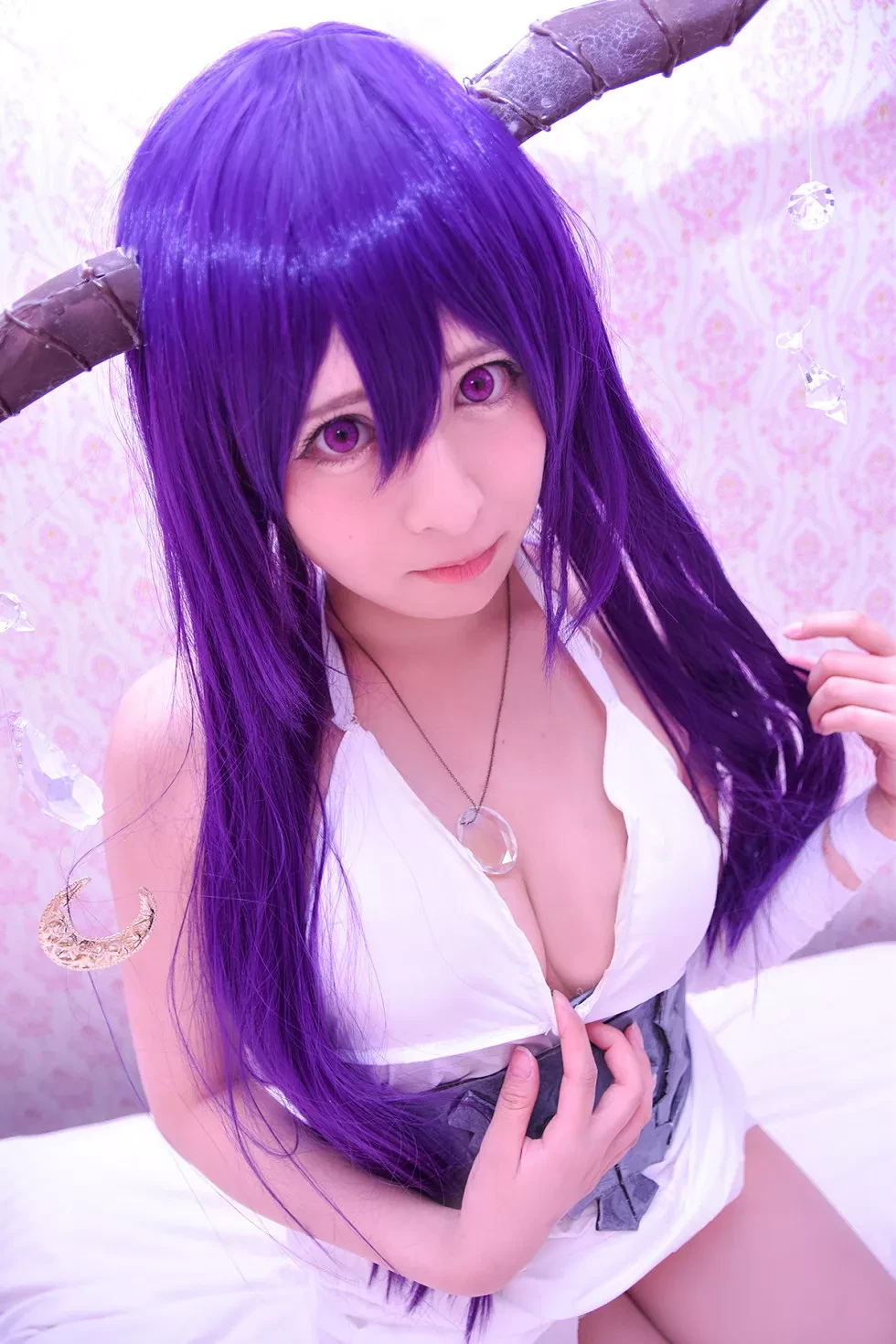 [Cosplay精选]COS正片《だぬあ》图集牛魔王美少女性感内衣写真100P