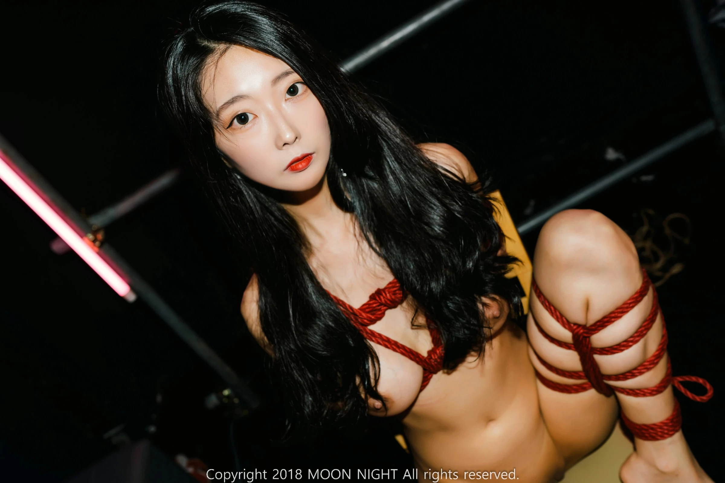 [Moon Night Snap] Mona [모나] - SM Club Art Bondage [87P]