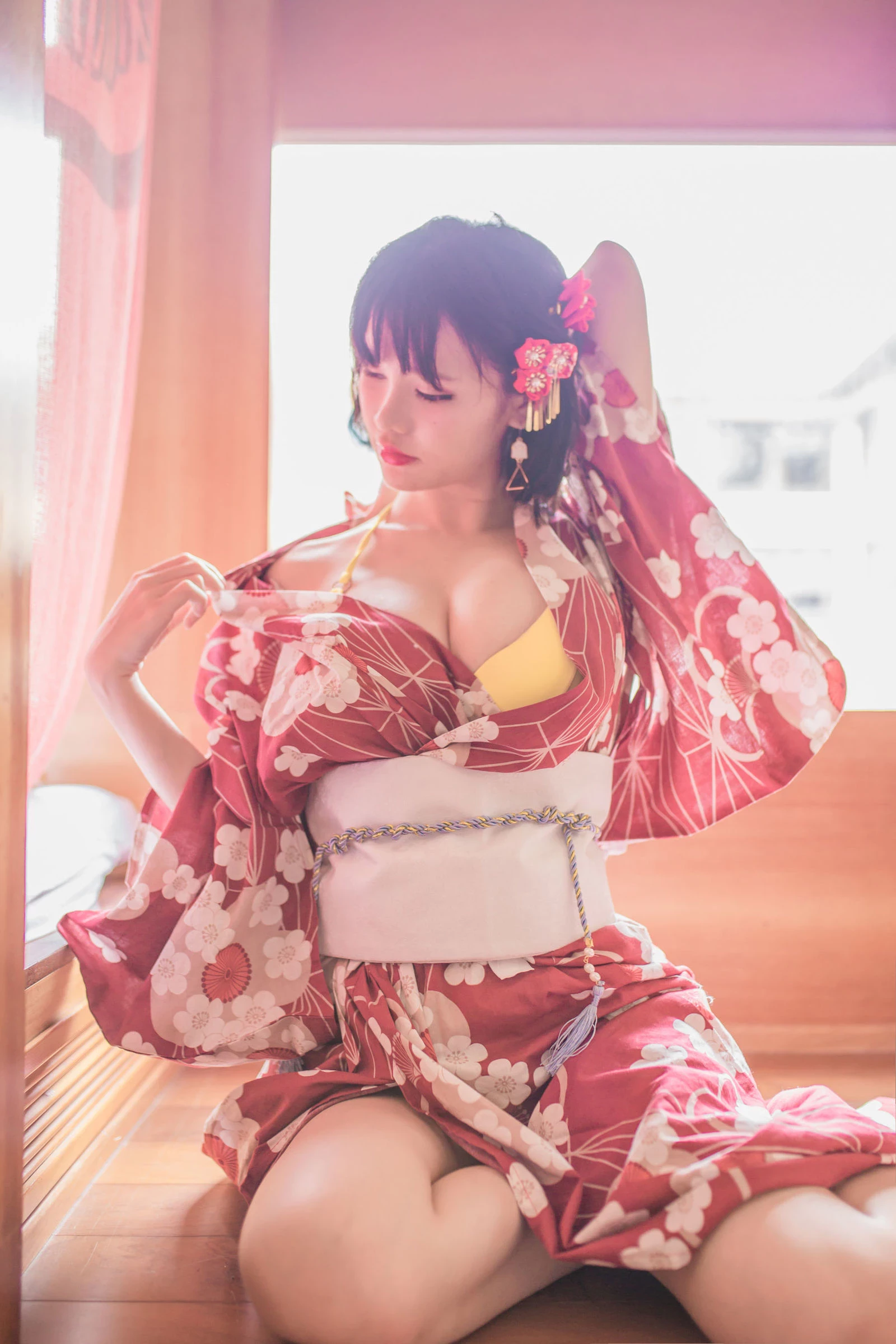 [COSER] Yoko宅夏 - 和服少女写真套图