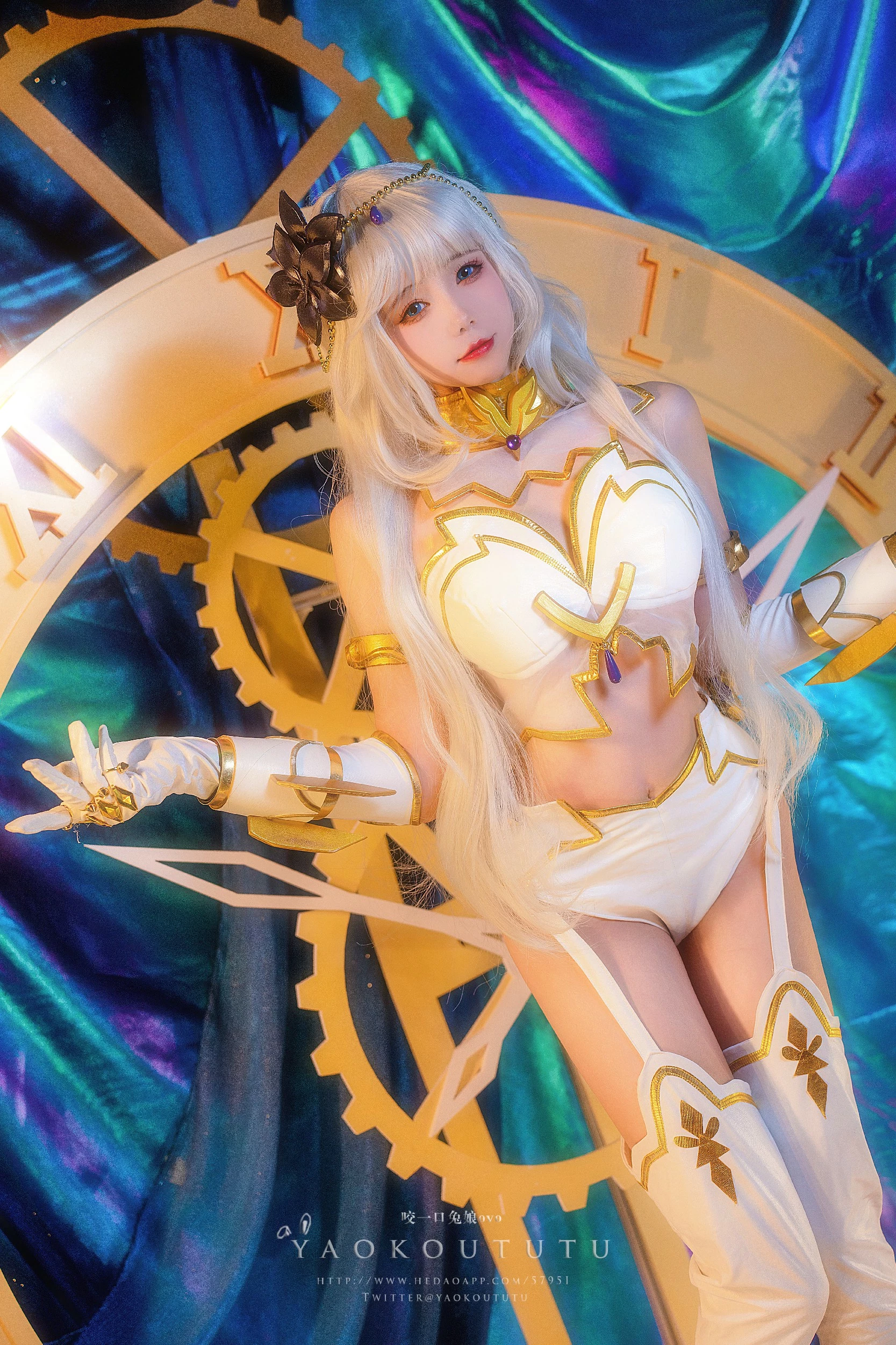 Coser@黏黏团子兔 - T3专属特典 海王星’  T3专属舞蹈 江南style’ [47P]