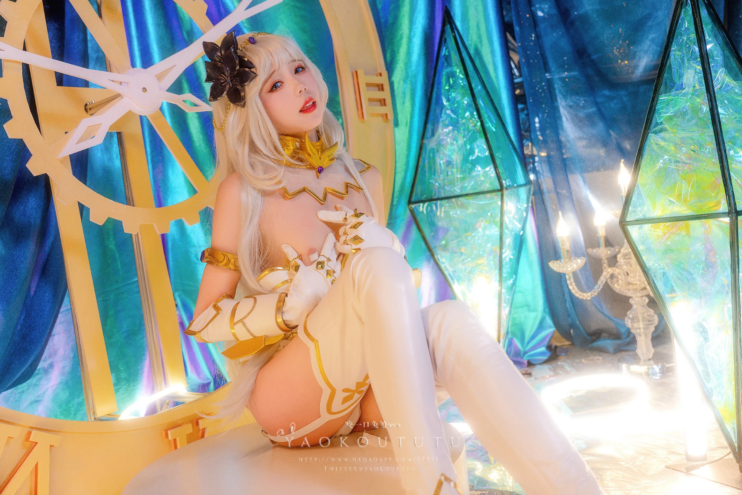 Coser@黏黏团子兔 - T3专属特典 海王星’  T3专属舞蹈 江南style’ [47P]