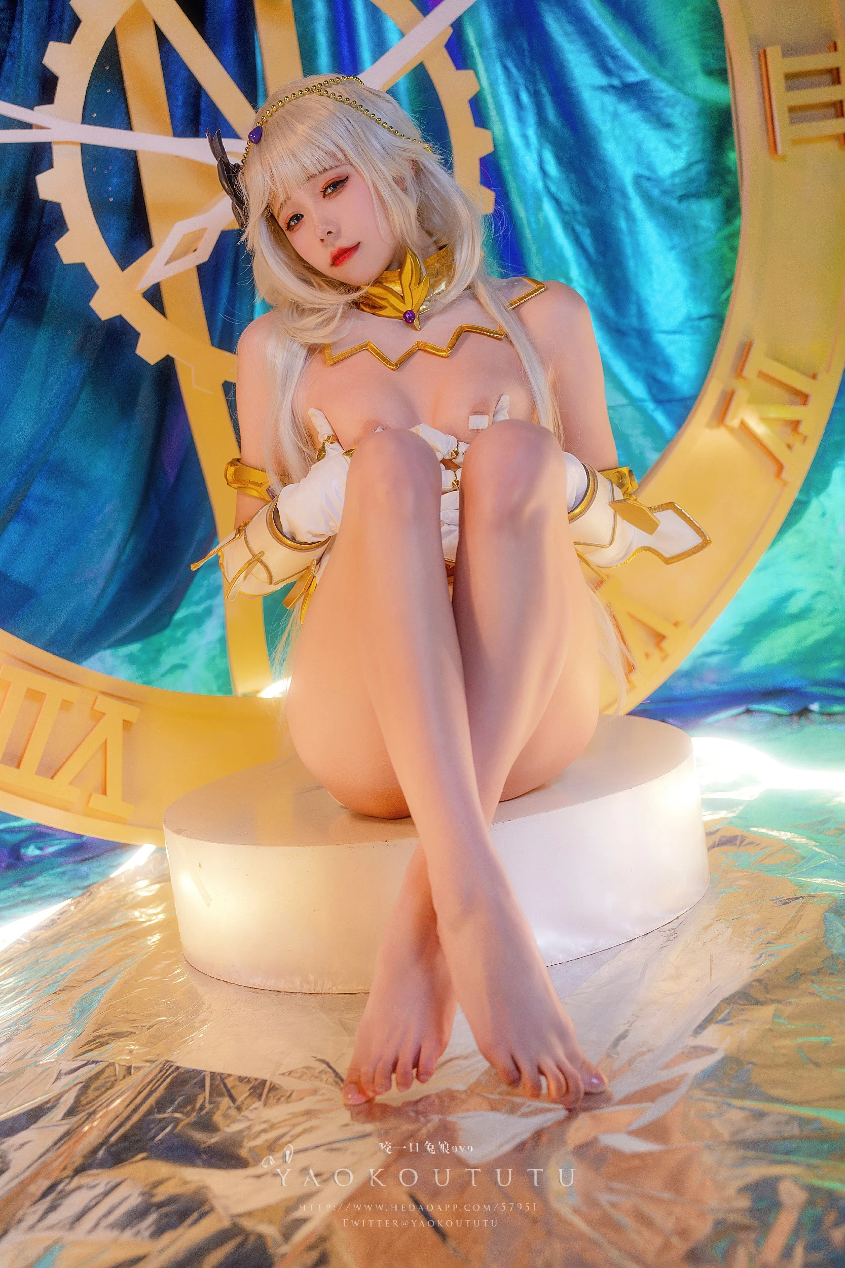 Coser@黏黏团子兔 - T3专属特典 海王星’  T3专属舞蹈 江南style’ [47P]