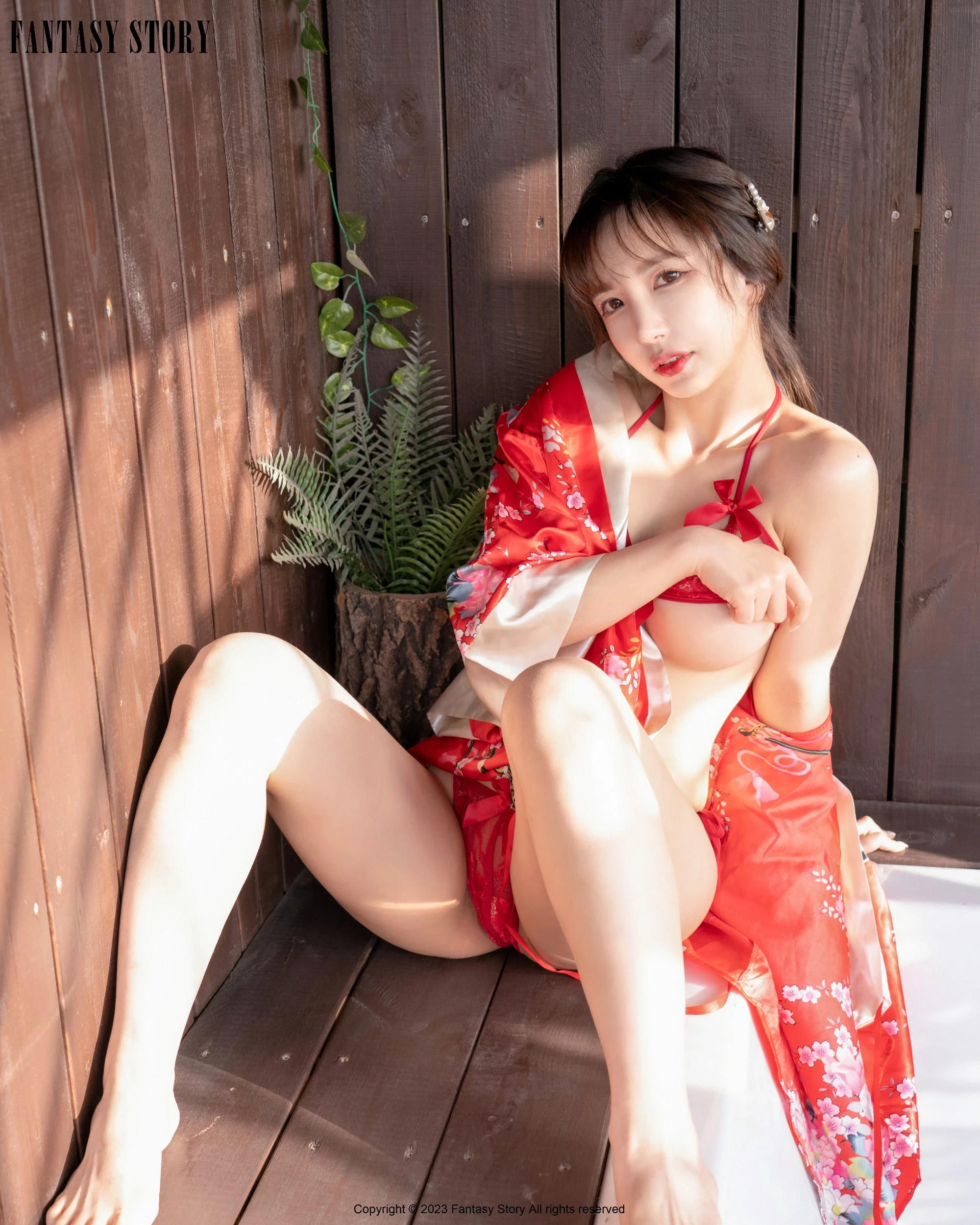 [Fantasy Story] Rua - A Girl in a Red Yukata [106P]