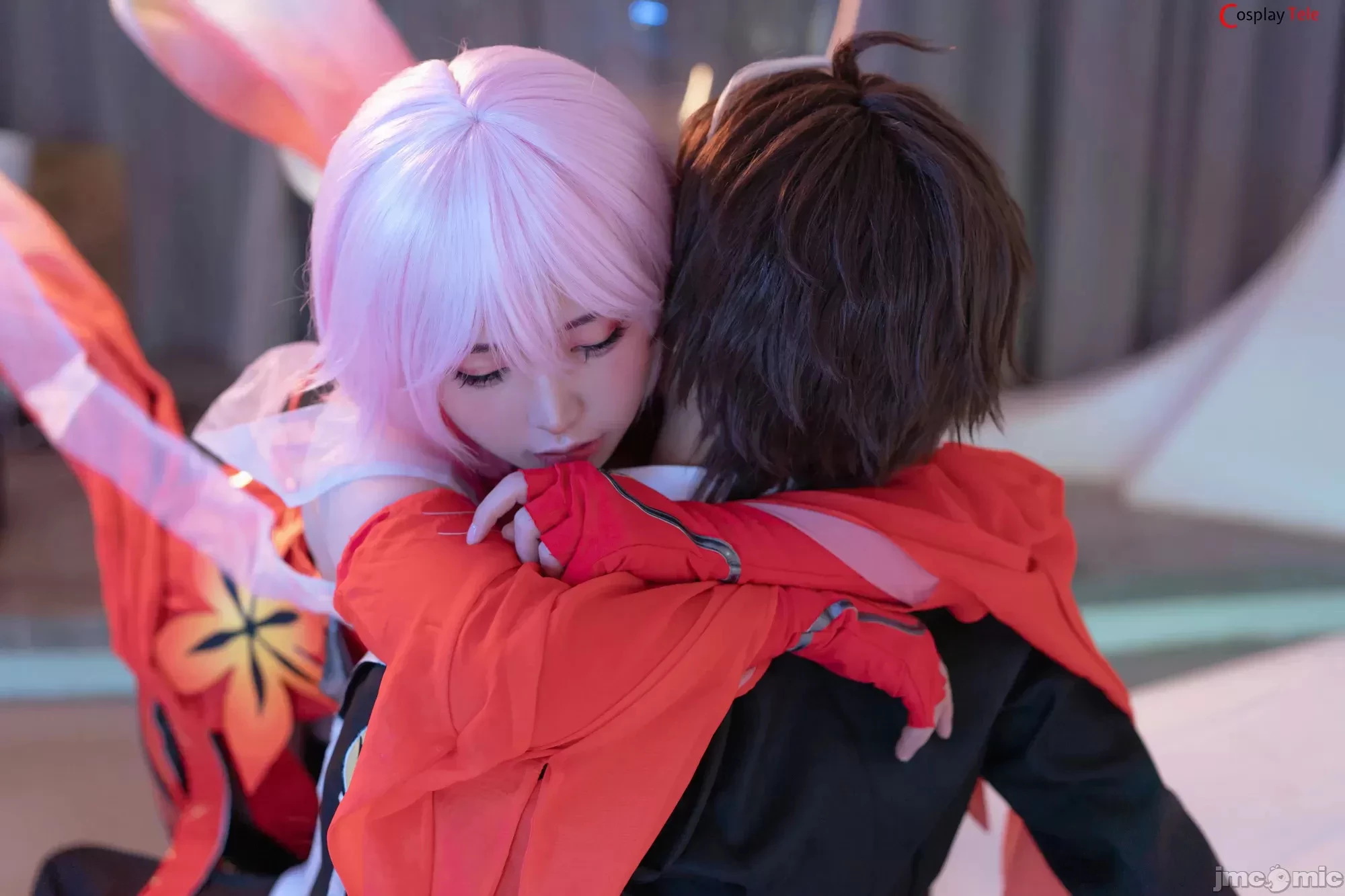 Nekokoyoshi [爆机少女喵小吉] cosplay Inori Yuzuriha – Guilty Crown [51P]