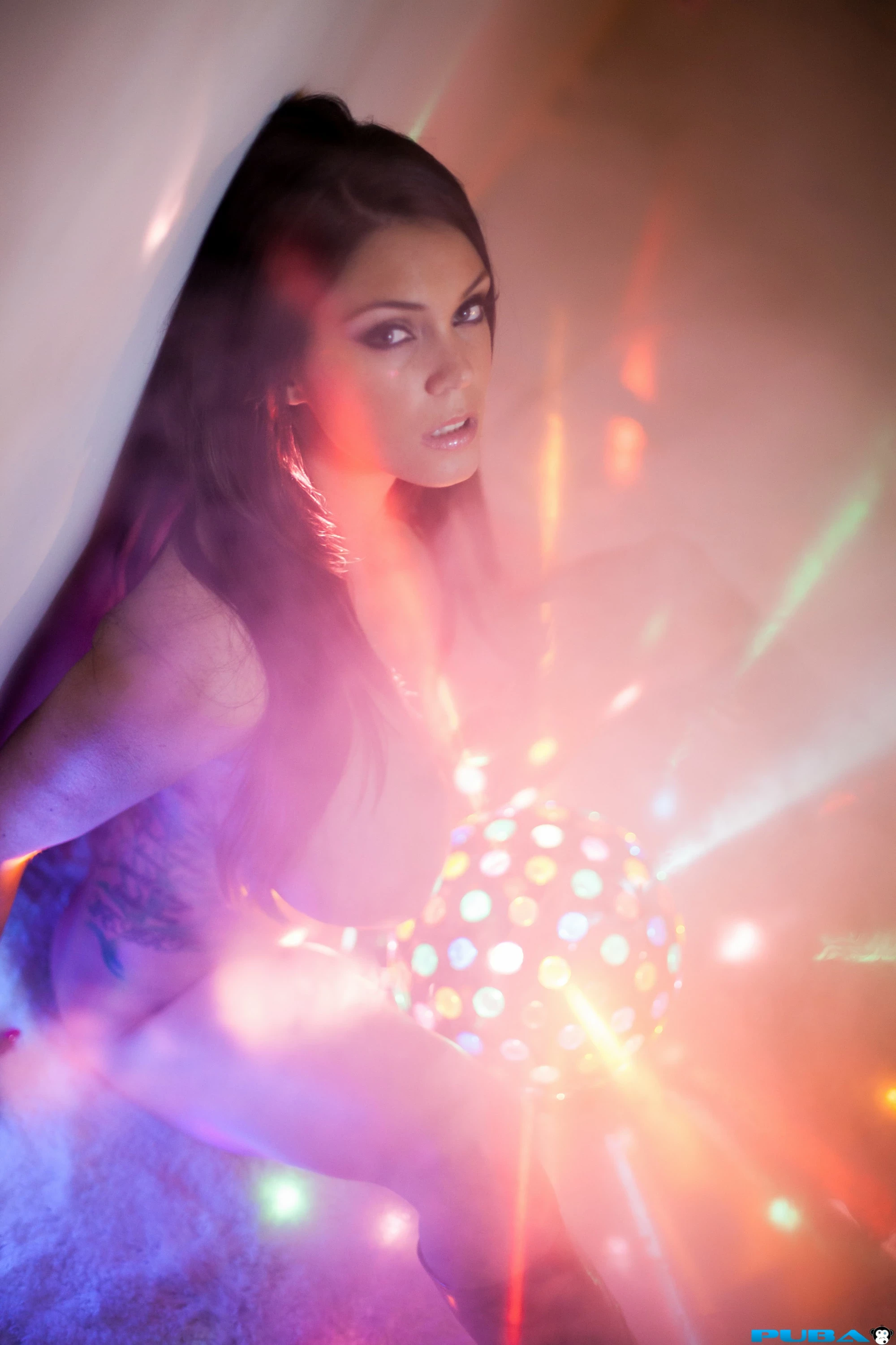 Alison Tyler - Sexy big boobed disco ball babe [221P]