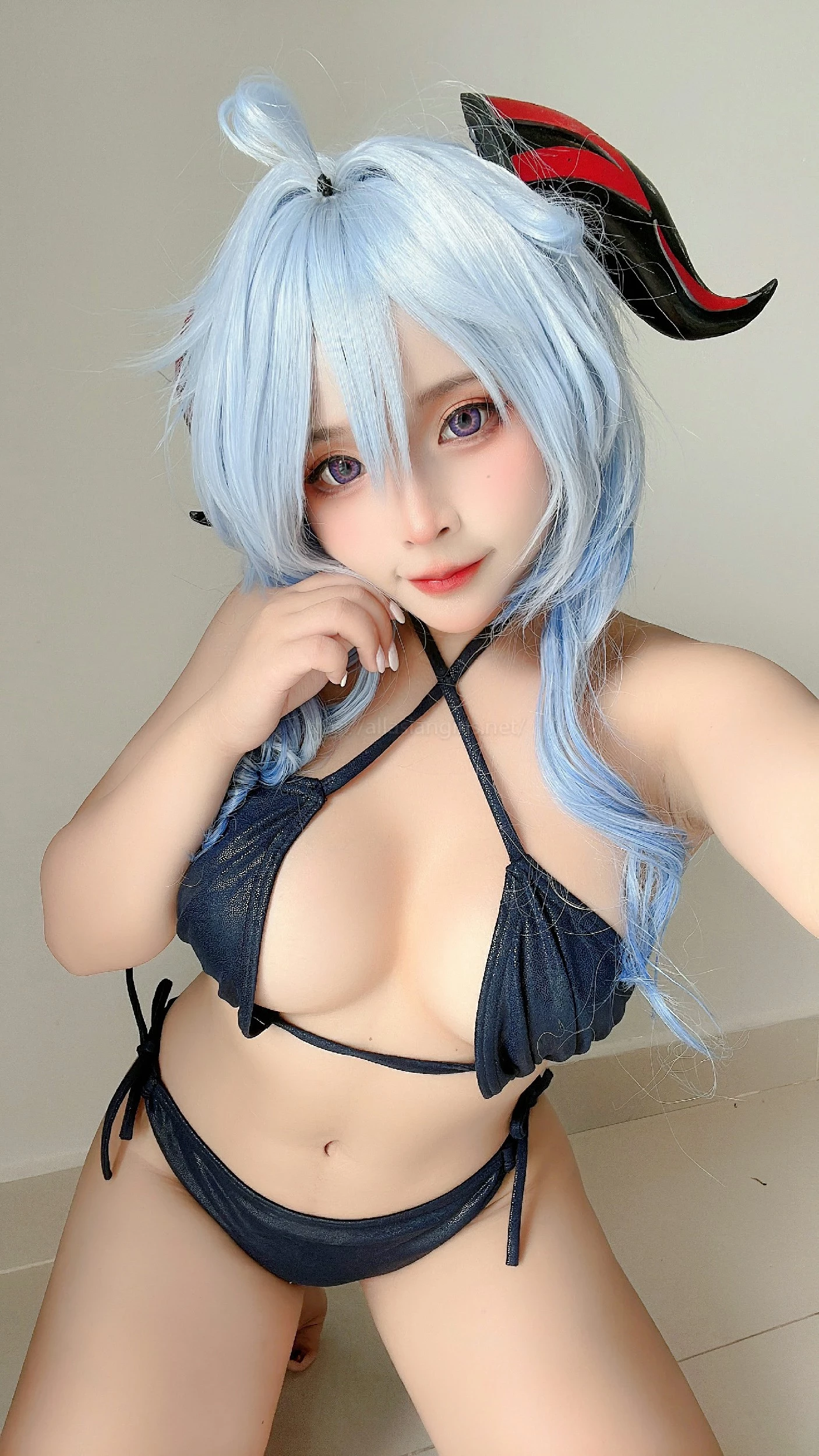 Coser@Sayo Momo - Implied n00dz Ganyu Bikini [68P]