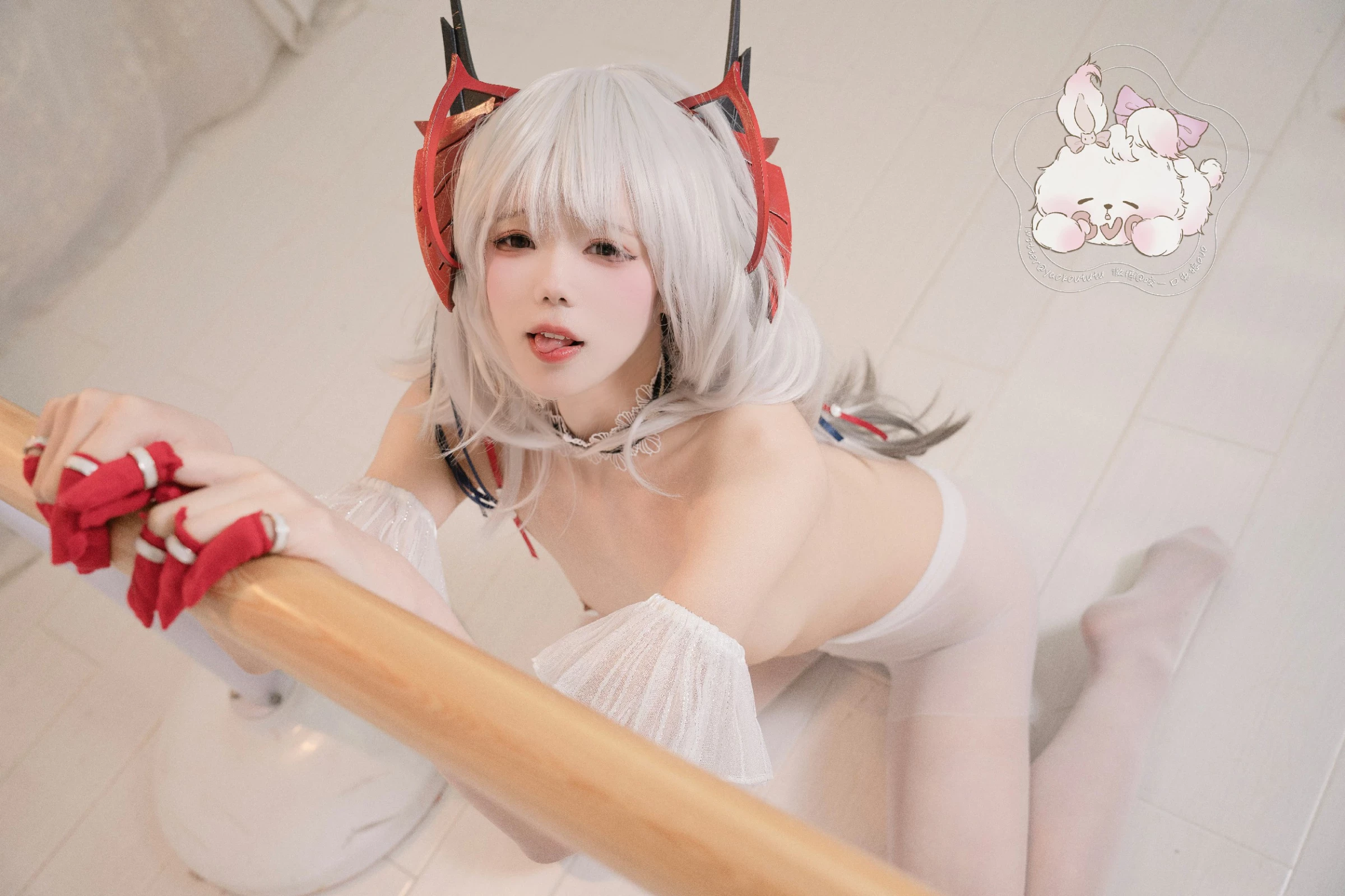 Coser@黏黏团子兔 - W天鹅之舞 [55P]