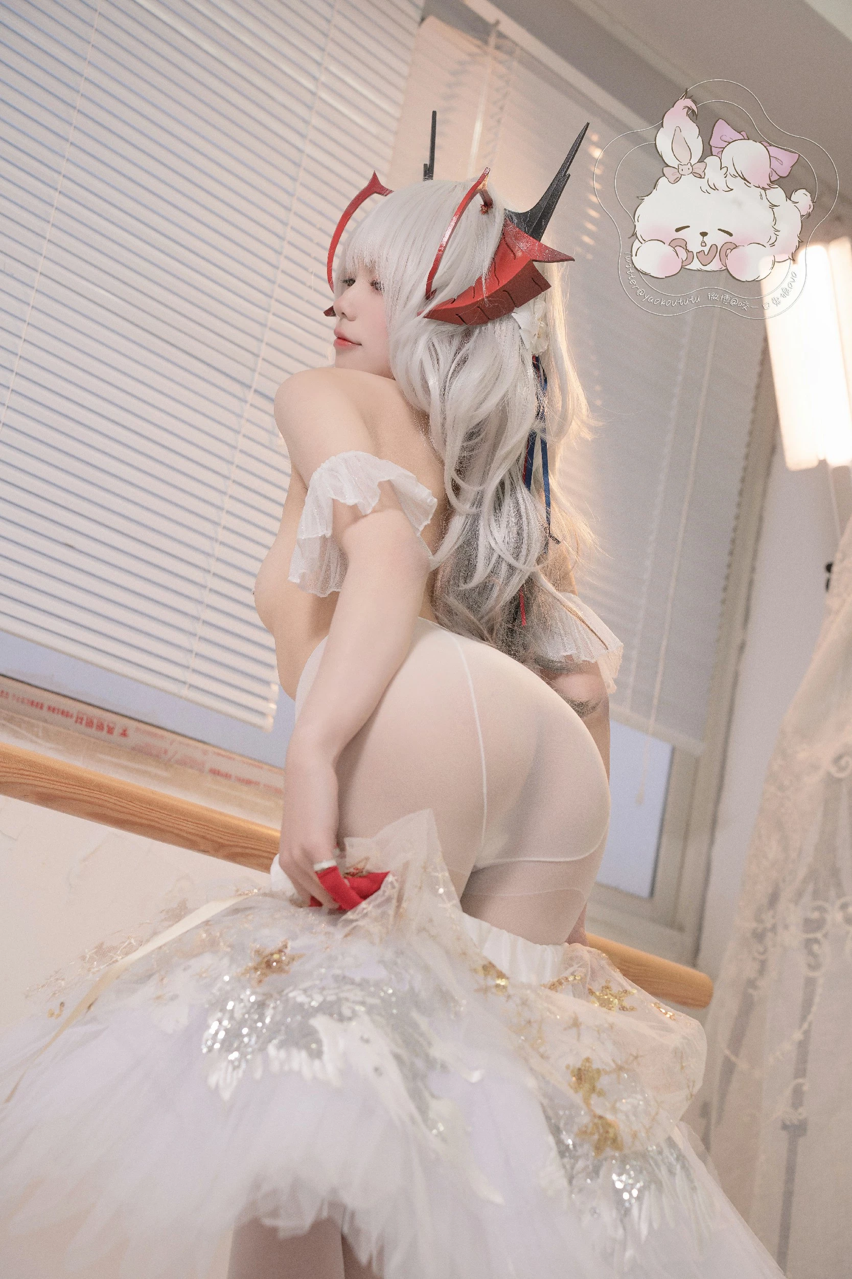 Coser@黏黏团子兔 - W天鹅之舞 [55P]