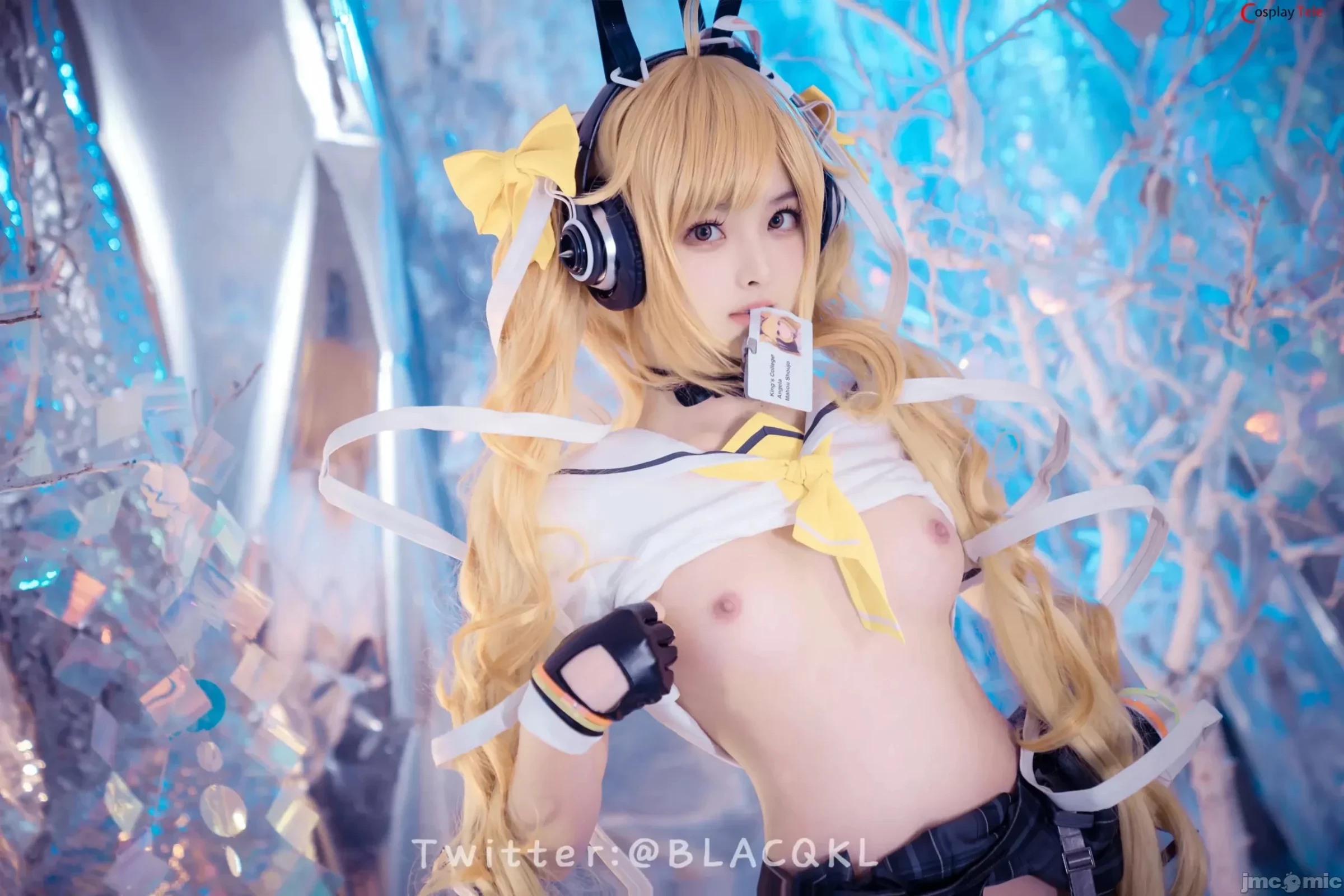 Blacqkl [白莉爱吃巧克力] cosplay Angela – King of Glory [92P]