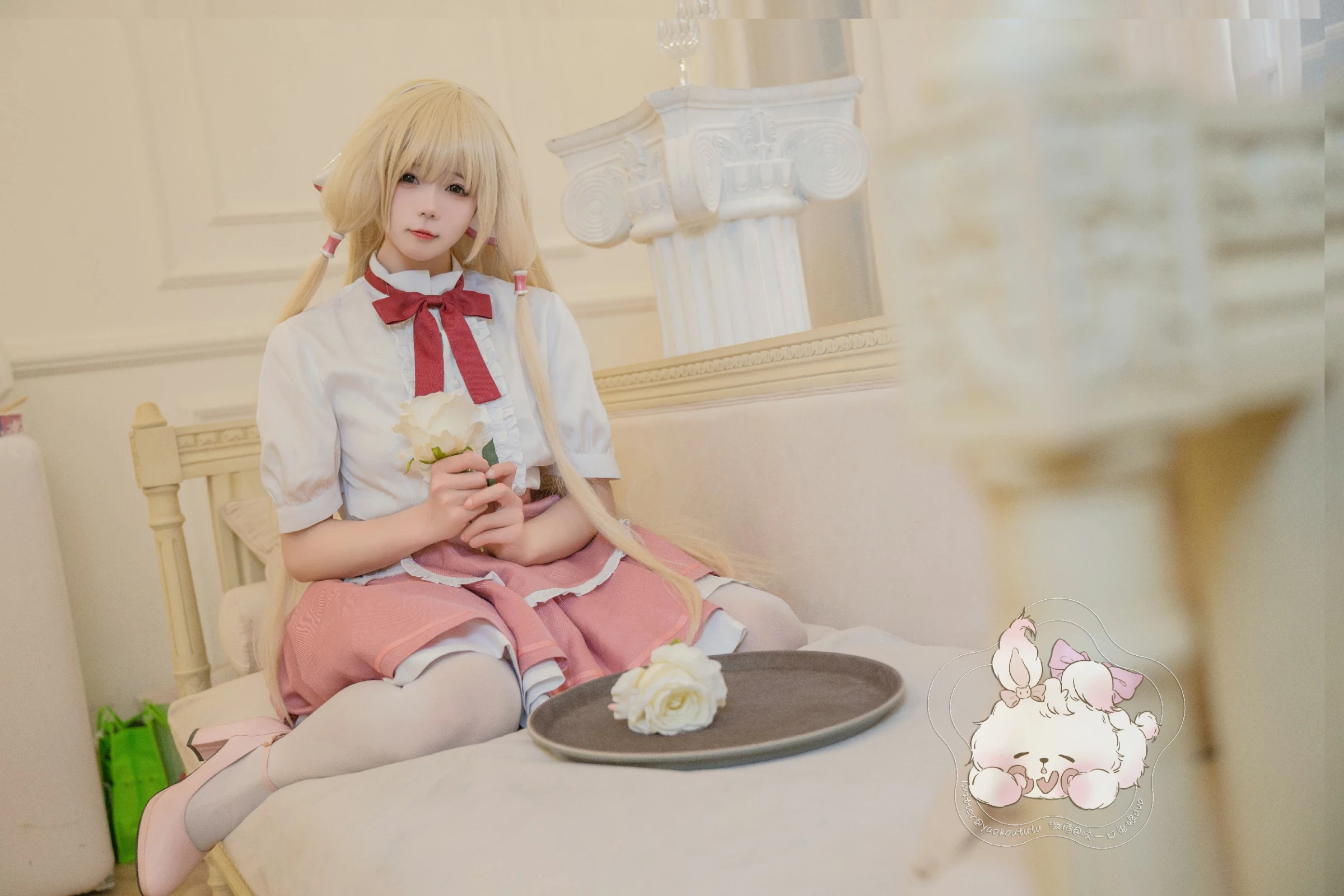 Coser@黏黏团子兔 - 女仆小叽 [70P]