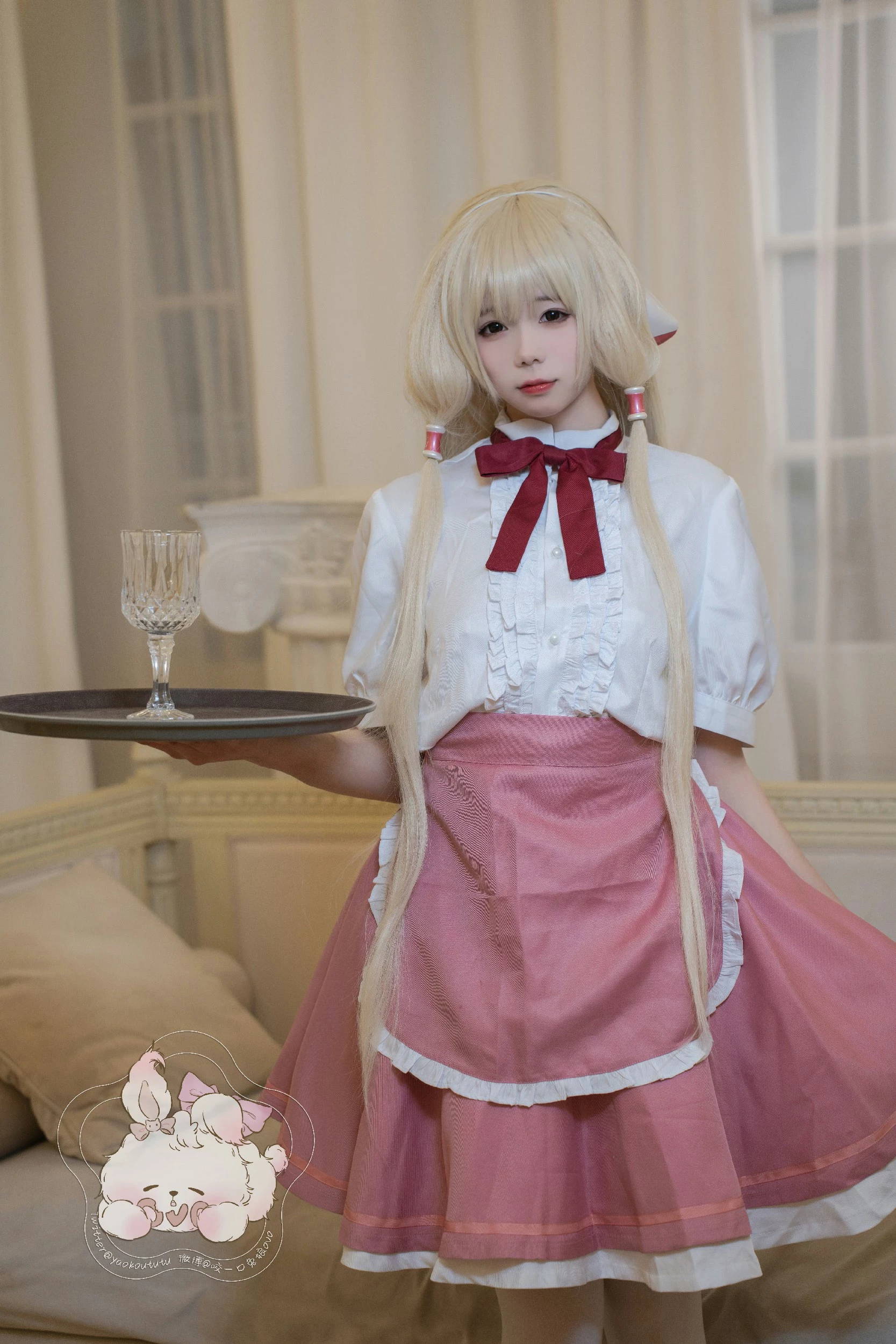 Coser@黏黏团子兔 - 女仆小叽 [70P]