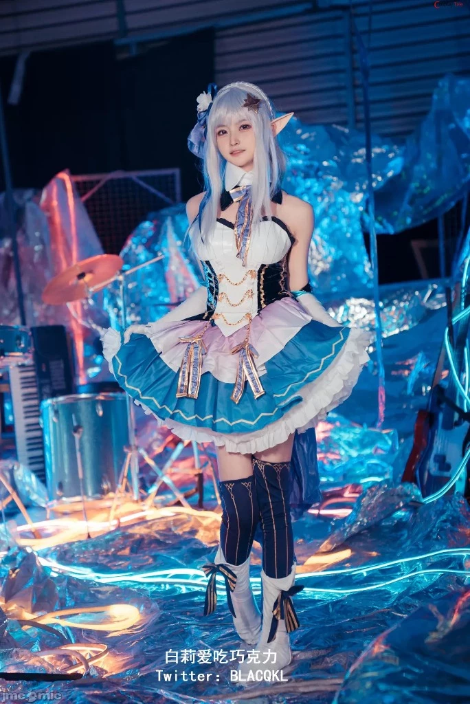 Blacqkl [白莉爱巧克力] cosplay Emilia – ReZero [62P]