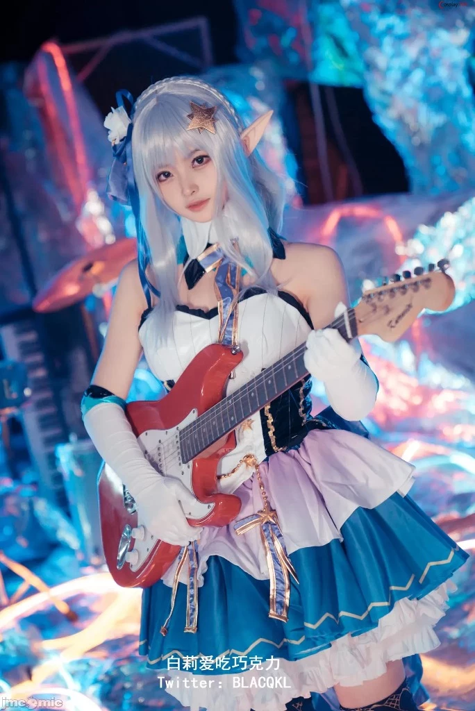 Blacqkl [白莉爱巧克力] cosplay Emilia – ReZero [62P]