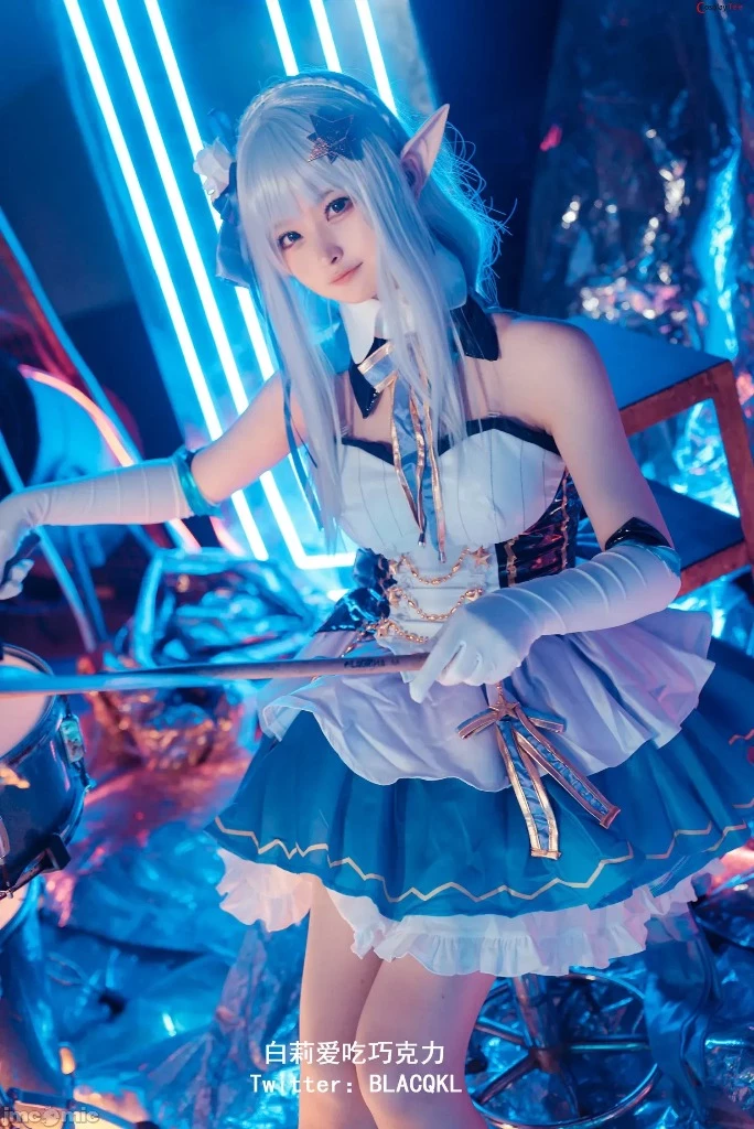 Blacqkl [白莉爱巧克力] cosplay Emilia – ReZero [62P]