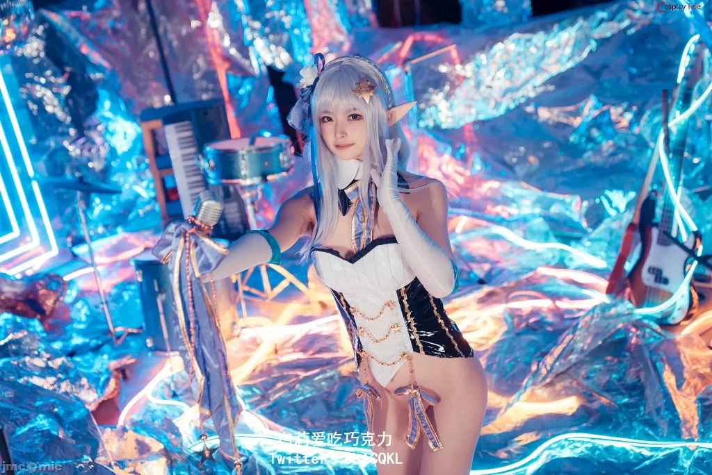 Blacqkl [白莉爱巧克力] cosplay Emilia – ReZero [62P]