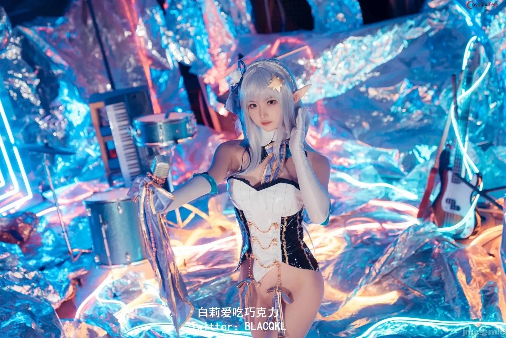 Blacqkl [白莉爱巧克力] cosplay Emilia – ReZero [62P]