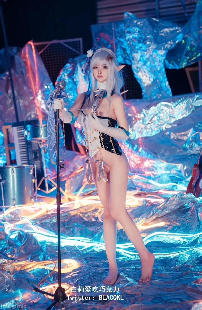 Blacqkl [白莉爱巧克力] cosplay Emilia – ReZero [62P]