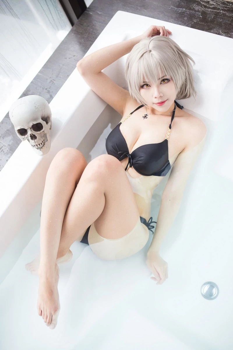 FGO 黑呆阿尔托莉雅黑丝cosplay [97P]