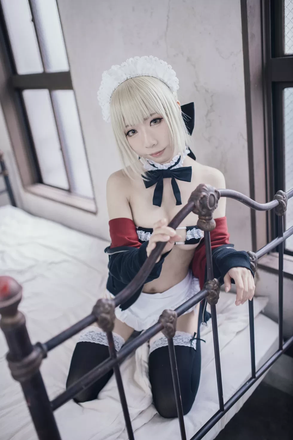 [Cosplay精选]《HeartBreak Morgan》吃雪糕的紧身衣妹子性感写真243P