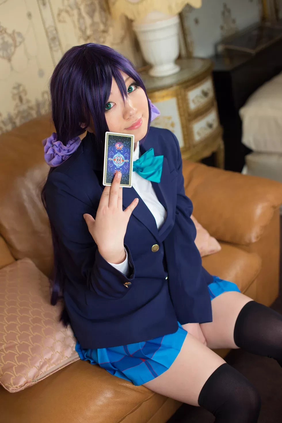 [Cosplay精选]COS正片《は紫や》图集丰满美少女粉红薄纱裙秀豪乳写真200P