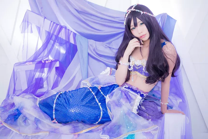 [Cosplay精选]Cosplay正片《AkiLive》图集性感美人鱼 黑丝美腿诱惑写真256P