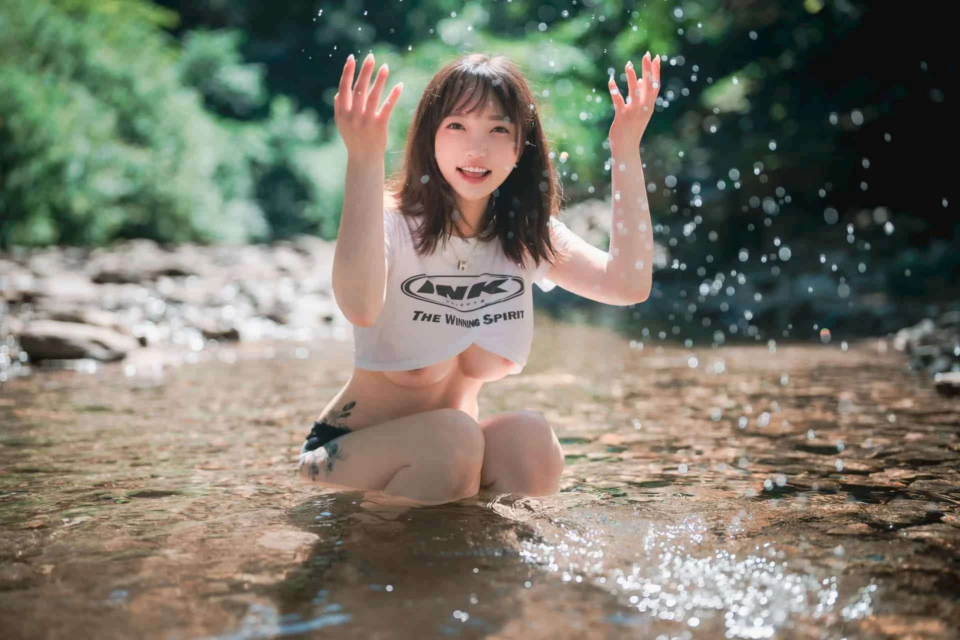 韩国美女[DJAWA] YeEun - A Girl in Nature [85P]