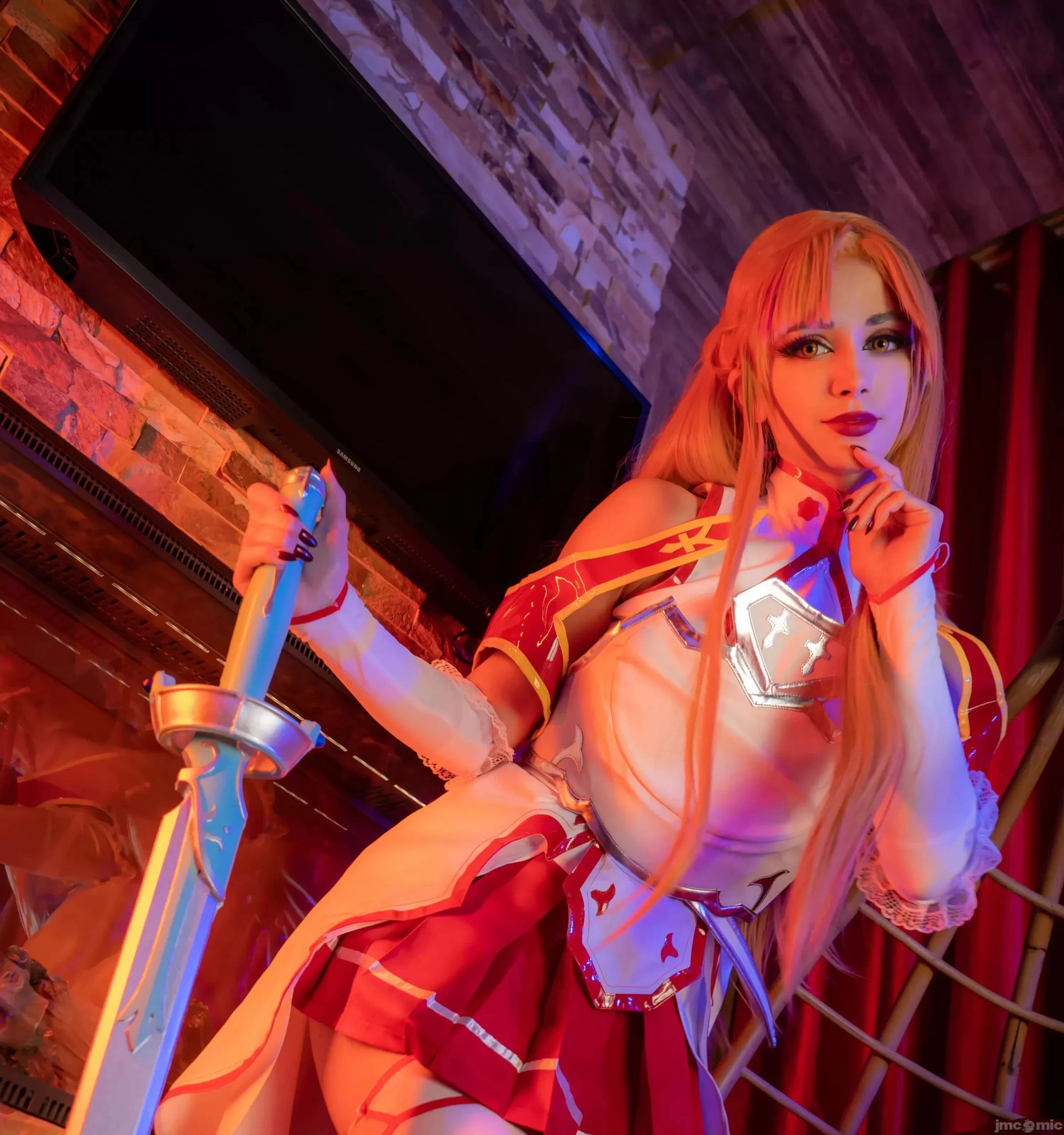 Aery Tiefling cosplay Asuna - Sword Art Online [126P]