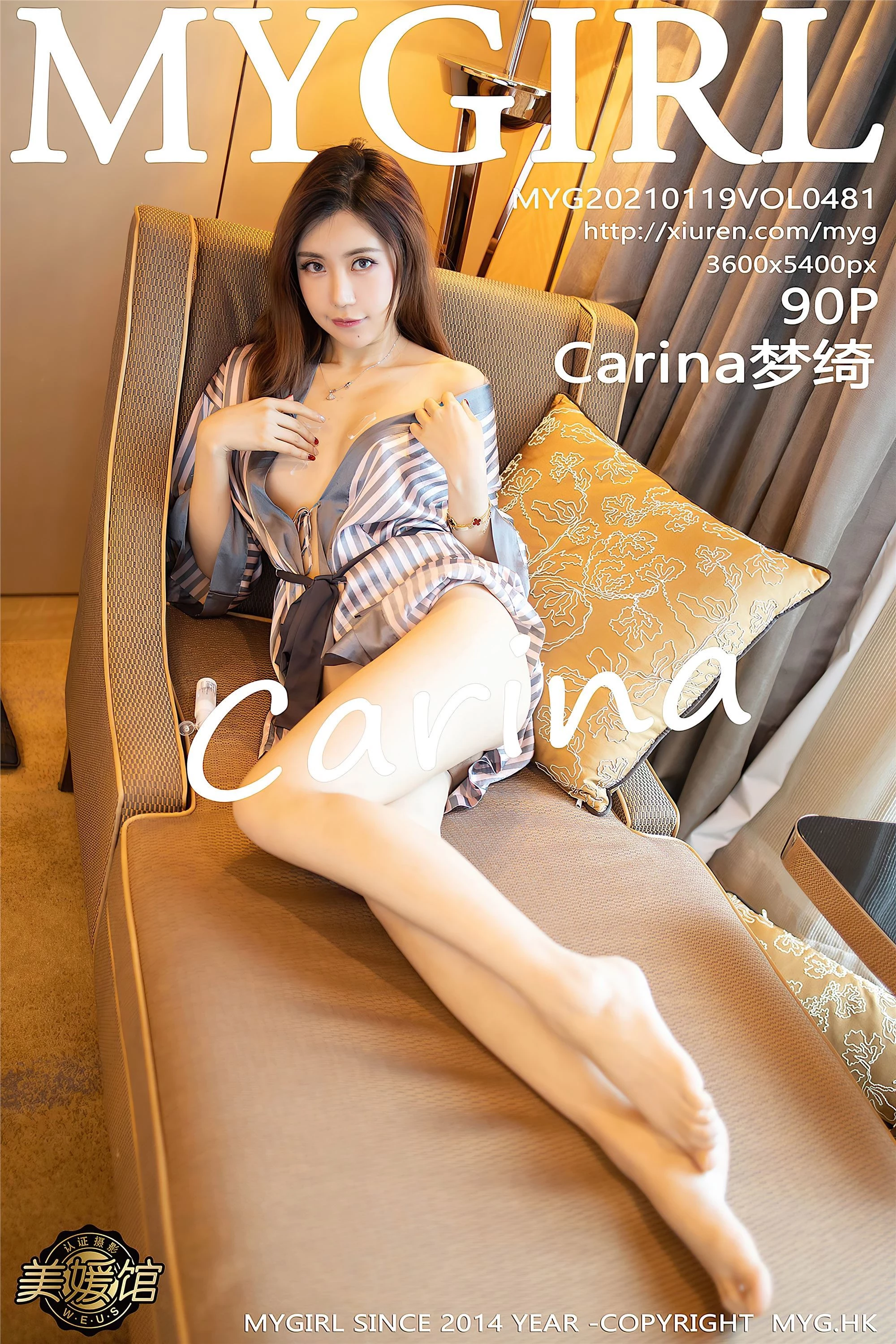 [MyGirl美媛馆系列]2021.01.19 VOL.481 Carina梦绮 完整版无水印写真[91P]