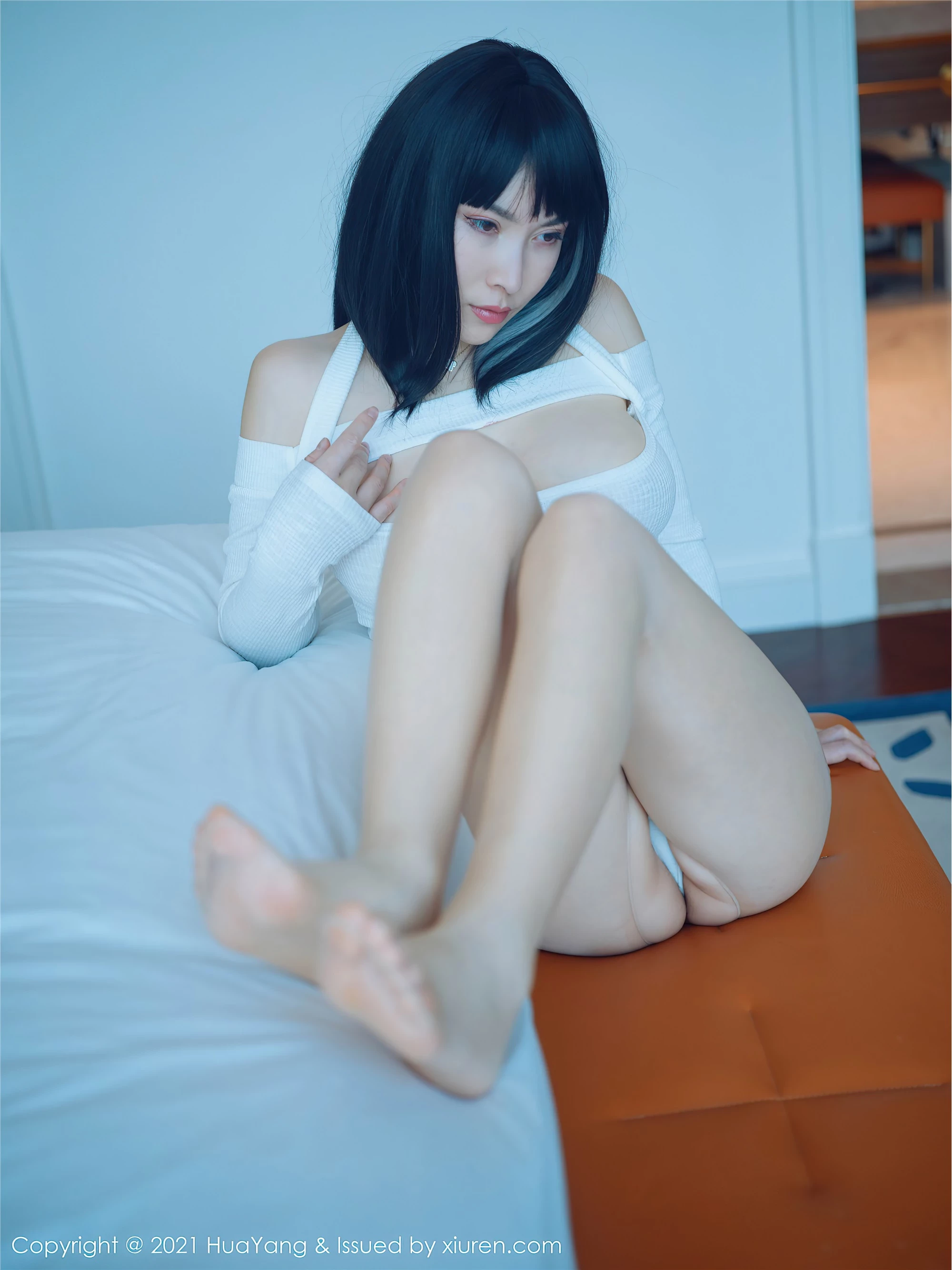 [HuaYang花漾]2021.03.04 Vol.371 乔漫妮mina 完整版无水印写真[53P]