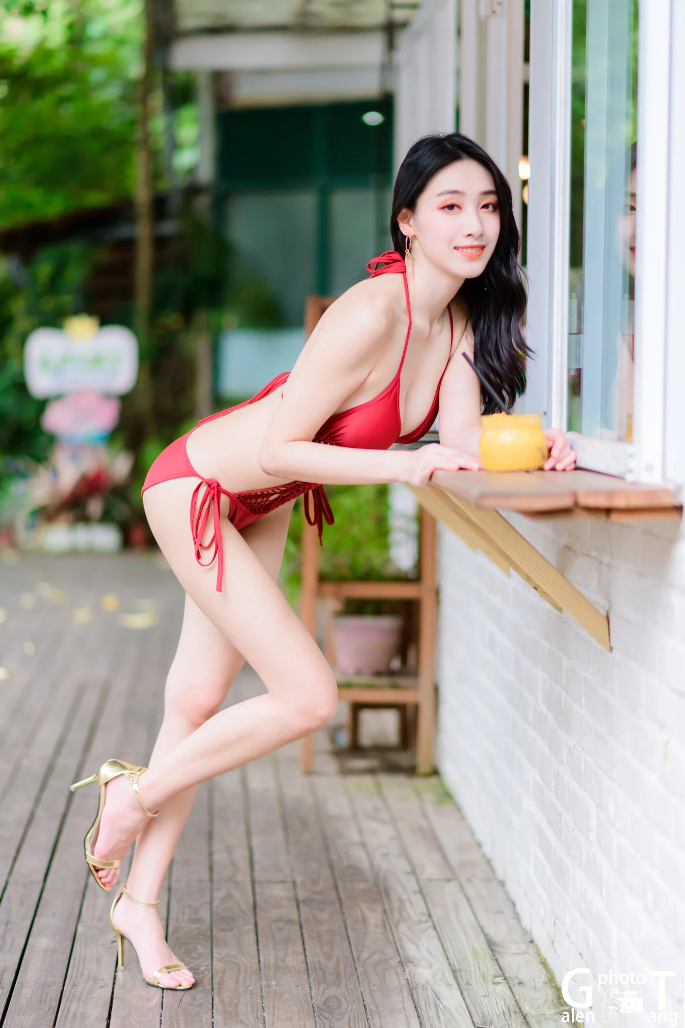 [网络收集]台湾美腿女郎-段璟乐 美模内衣泳装外拍写真 [93P]