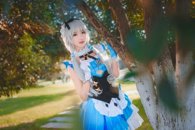 《崩壞3》德麗莎可愛Cosplay[CN：彌音音ww] [10P]