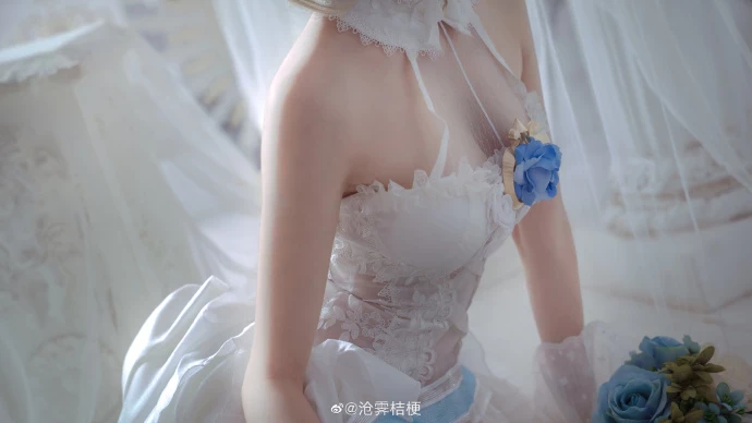 《崩壞3》麗塔•洛絲薇瑟花嫁薔薇誓言Cosplay[CN：滄霽桔梗] [11P]