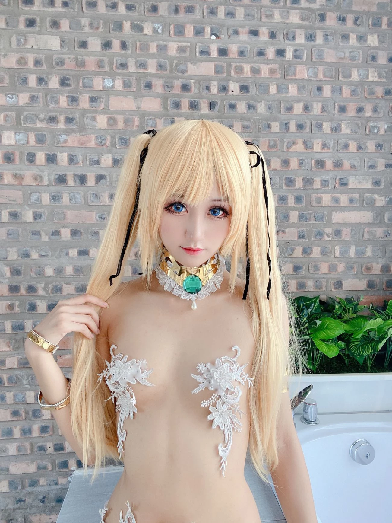 Cosplay KuukoW Kuuko クー子 Marie Rose Selfie