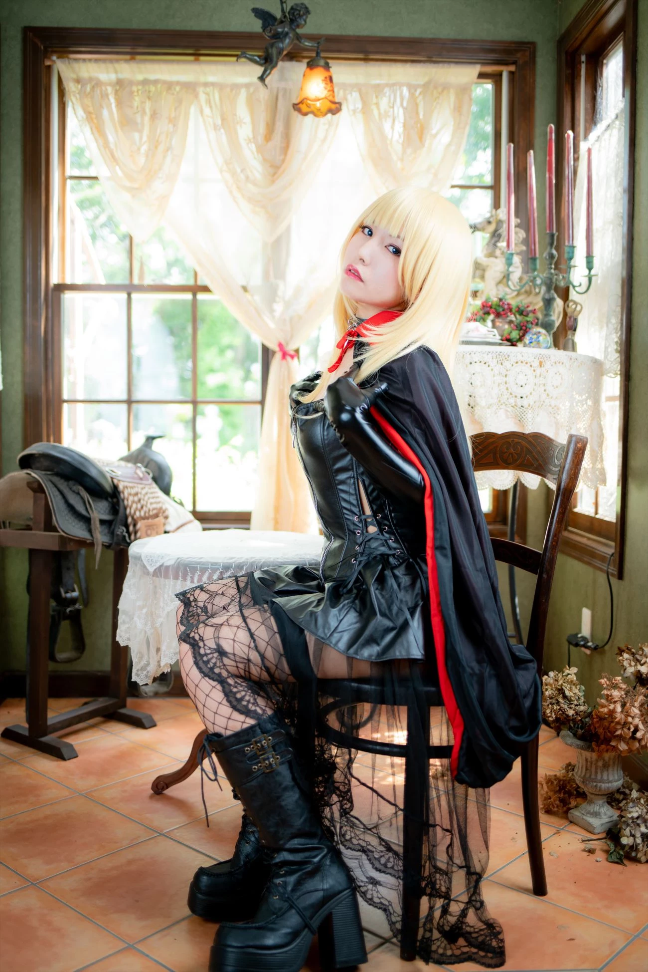 Cosplay Dans la cage 藤乃ゆりあ Dark Evangel [107P]