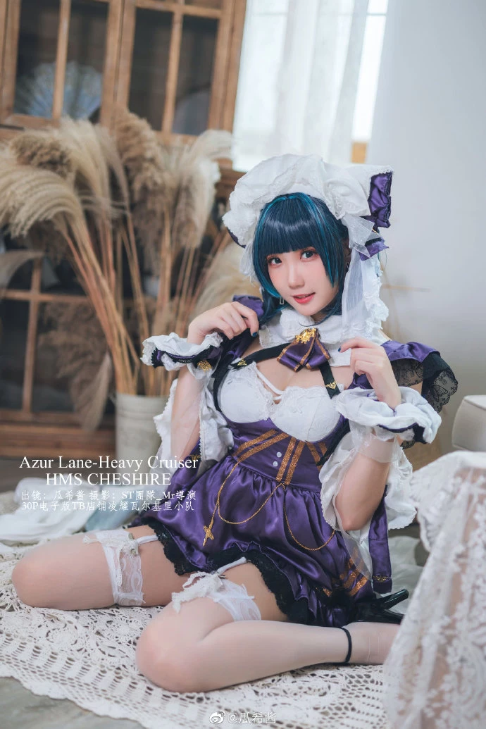 [COS]碧藍航線-柴郡cos_甜美的貓女僕：瓜希醬