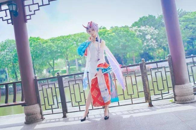 FGO巴御前旗袍COS[CN：辭辭辭辭er] [13P]