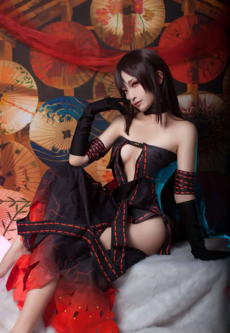 《Fate GrandOrder》虞美人Cosplay[CN：洛璃LoLiSAMA] [9P]