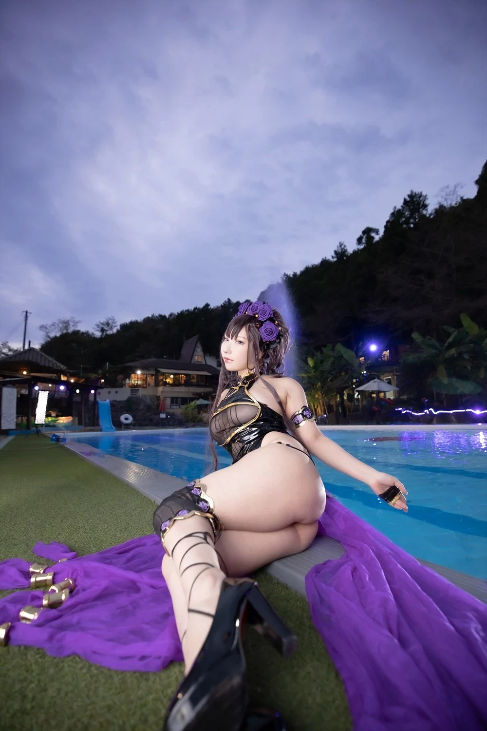 Shooting Star s [Saku] Memories of summer Murasaki Shikibu FGO [Cosplay]