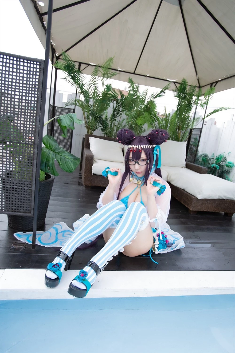 Shooting Star s [Saku] Memories of summer Murasaki Shikibu FGO [Cosplay]